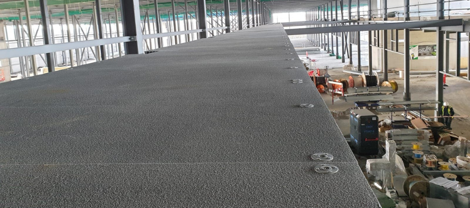 Data Centre Walkway - grp walkway flooring
