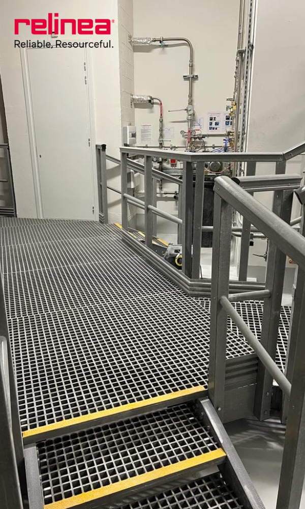 GRP raised access flooring Paris