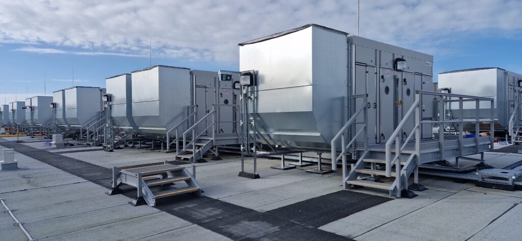 GRP rooftop access systems