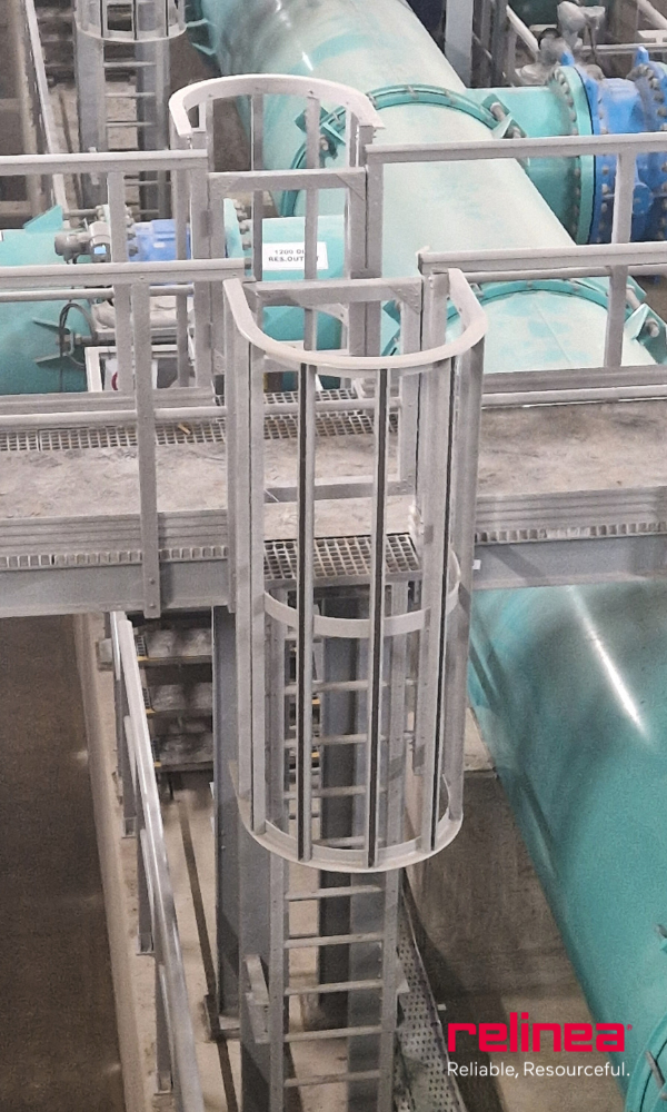 GRP SAFETY ACCESS LADDER