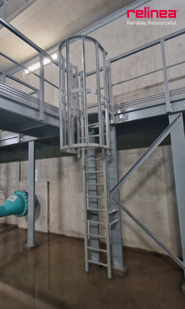 GRP SAFETY ACCESS LADDER