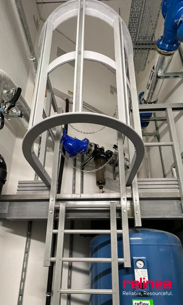 GRP SAFETY ACCESS LADDER