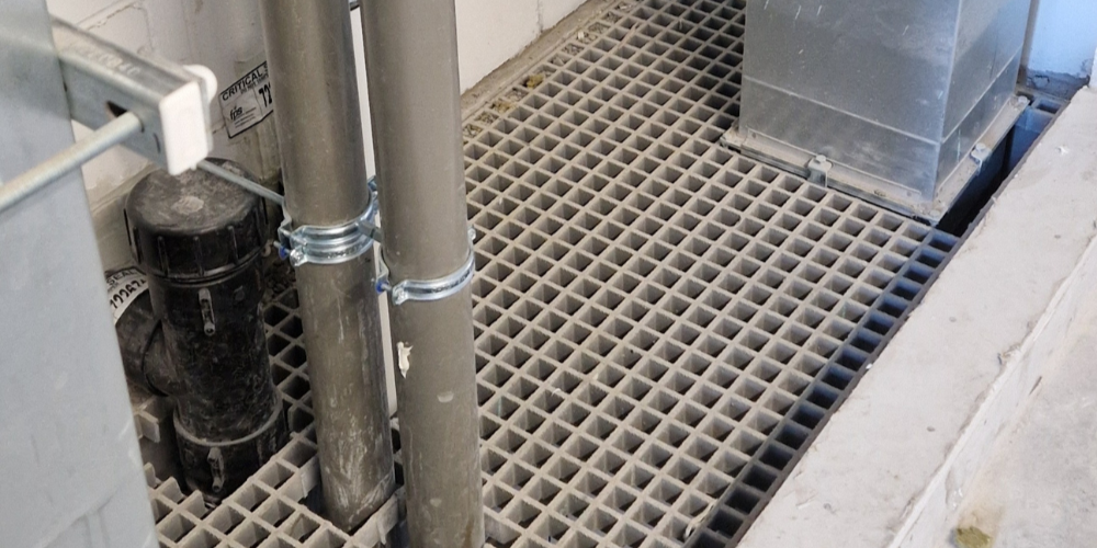 GRP Grating Uses, GRP Riser Void Protection Relinea GRP