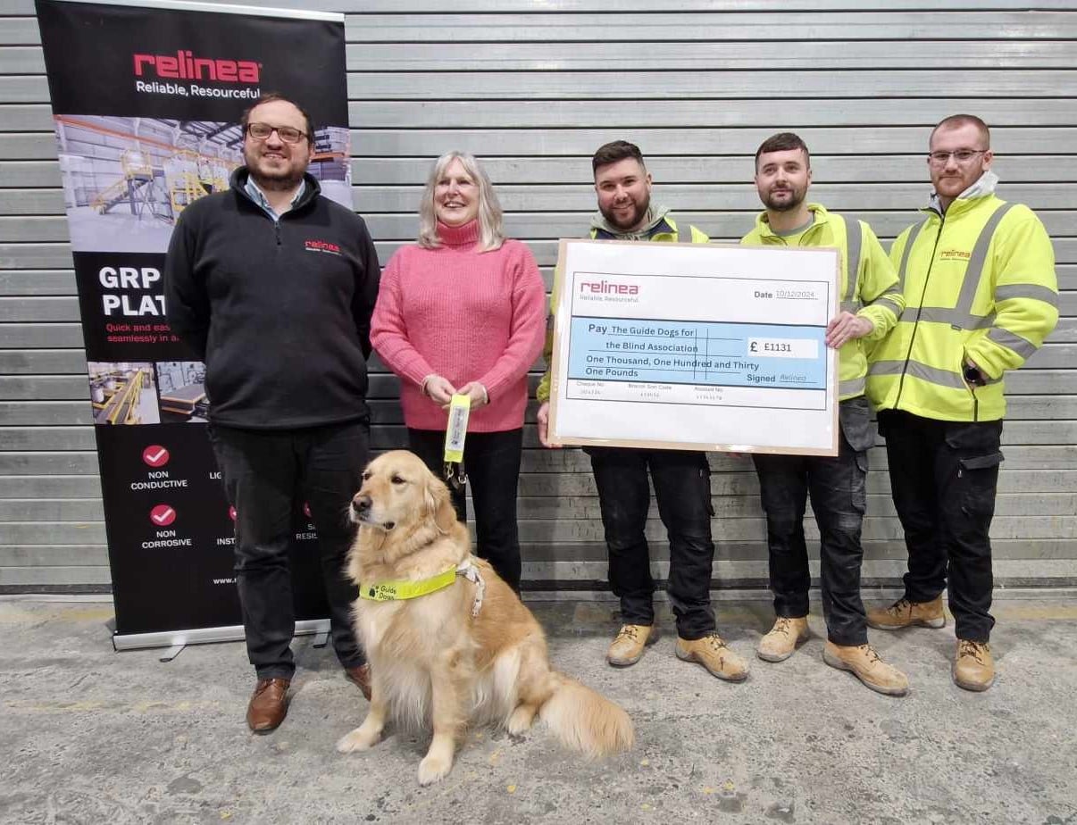 Relinea Supports Guide Dogs For The Blind NI