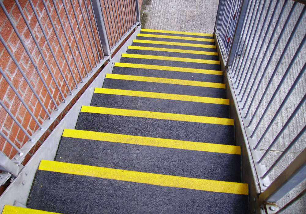 grp anti-slip solutions stairs