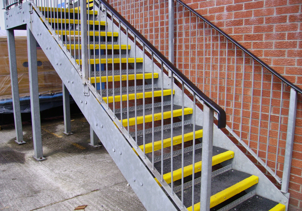 grp anti-slip solutions stairs