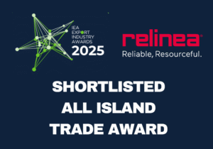 Relinea has been shortlisted for the All Island Trade Award at the esteemed Irish Exporters Association’s Export Industry Awards for the second year in a row!