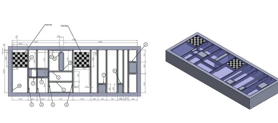 Loft Lines, Belfast GRP RISER FLOORING