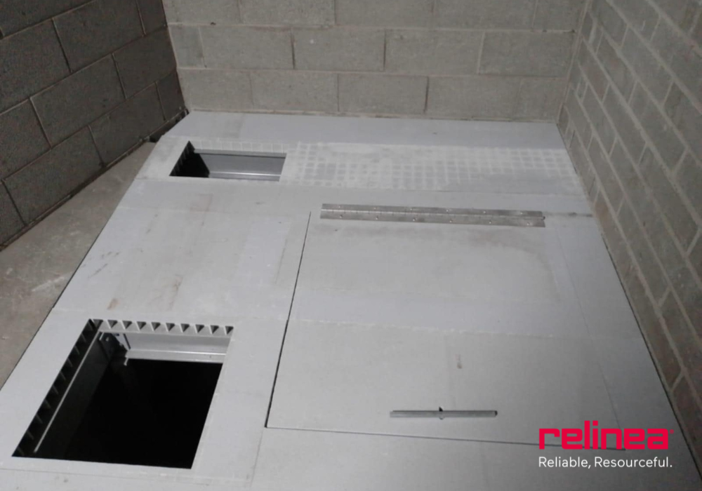 relinea grp riser flooring - grahams, loft lines