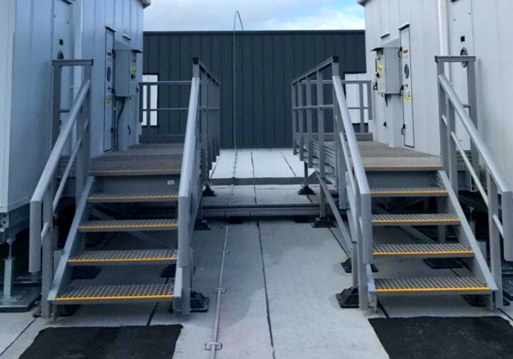 Lightweight, Easily Installed Rooftop Access Platforms