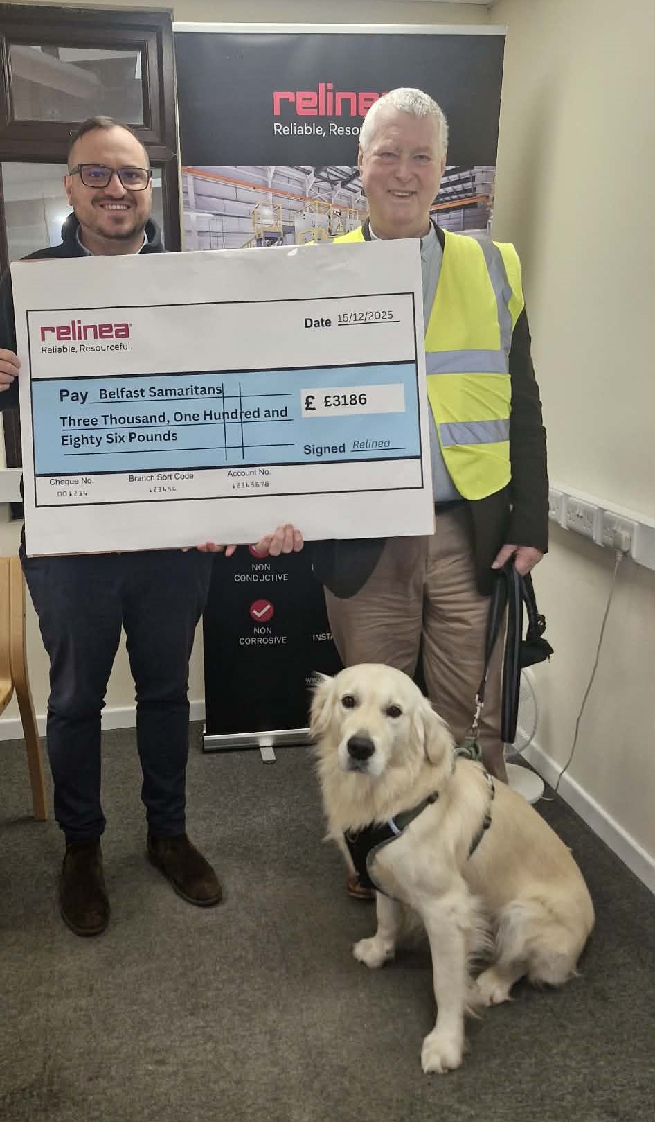 Relinea Supports Belfast Samaritans