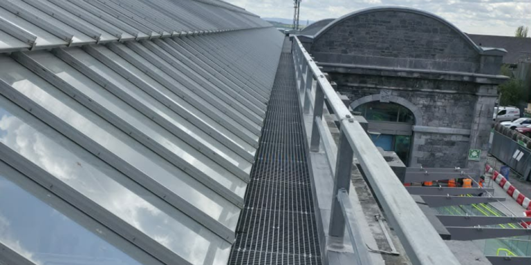 BAM Ceannt Railway Station GRP Rooftop Walkway