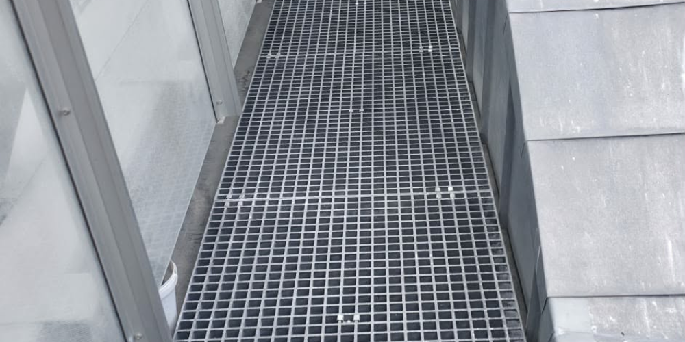 BAM Ceannt Railway Station GRP Rooftop Walkway