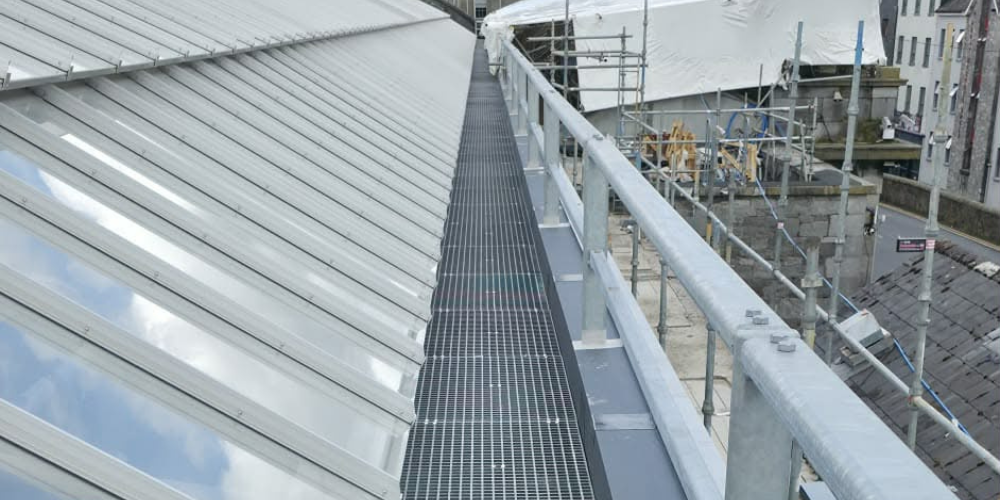 BAM Ceannt Railway Station GRP Rooftop Walkway