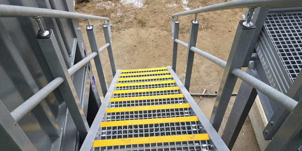 Data Centre Rooftop Access Platforms – Frankfurt