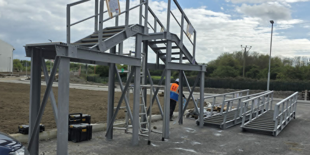 OCU GRP Access Staircase Installation