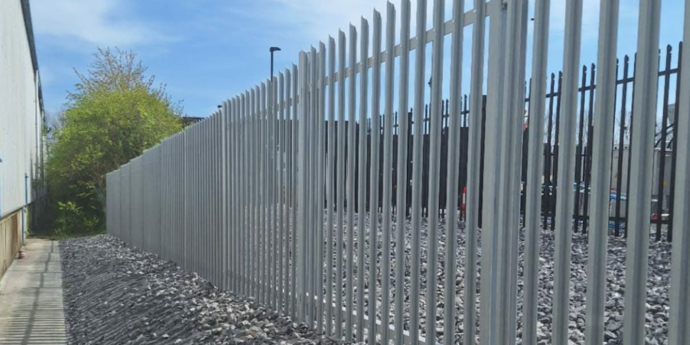 Substation GRP Palisade Fencing