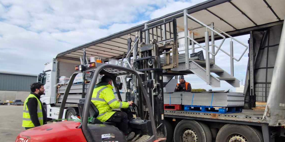 Modular construction - GRP access systems