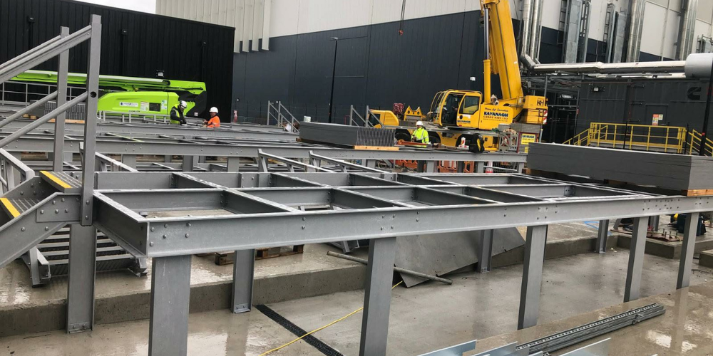 Modular construction - GRP access systems