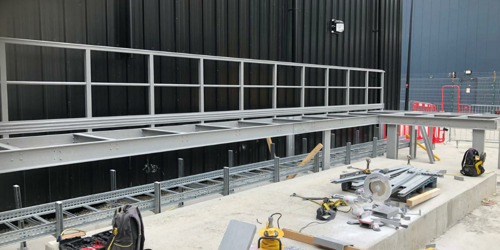 Modular construction - GRP access systems