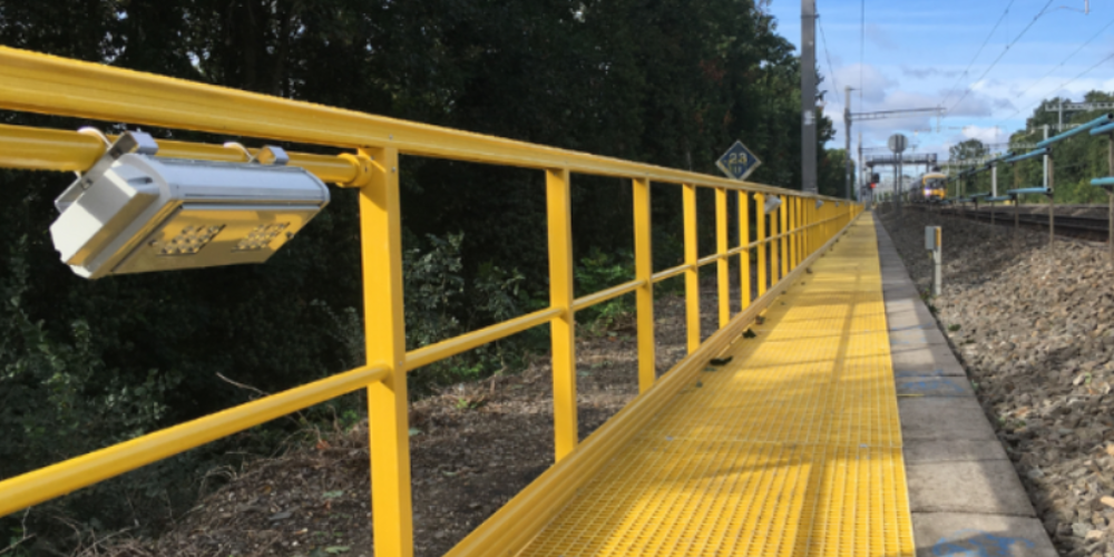Maintenance-Free GRP Walkways - Railway Walkway