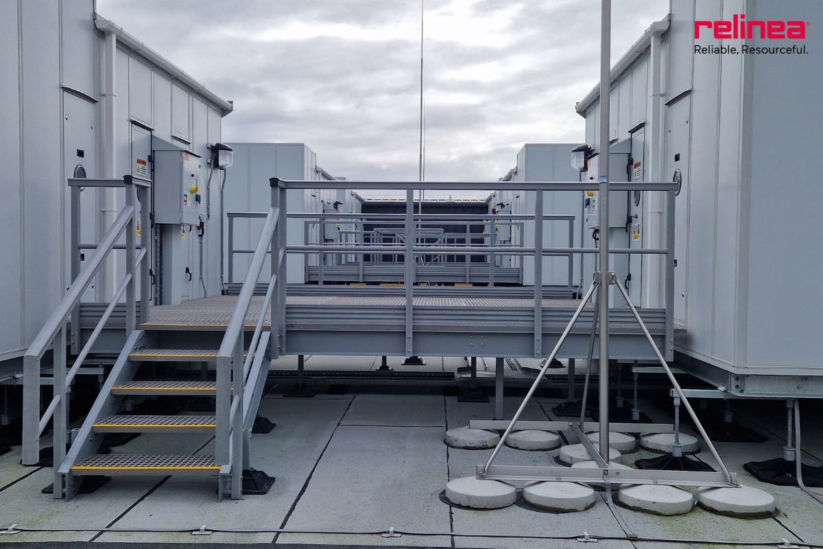 RELINEA GRP DATA CENTRE ROOFTOP ACCESS PLATFORM