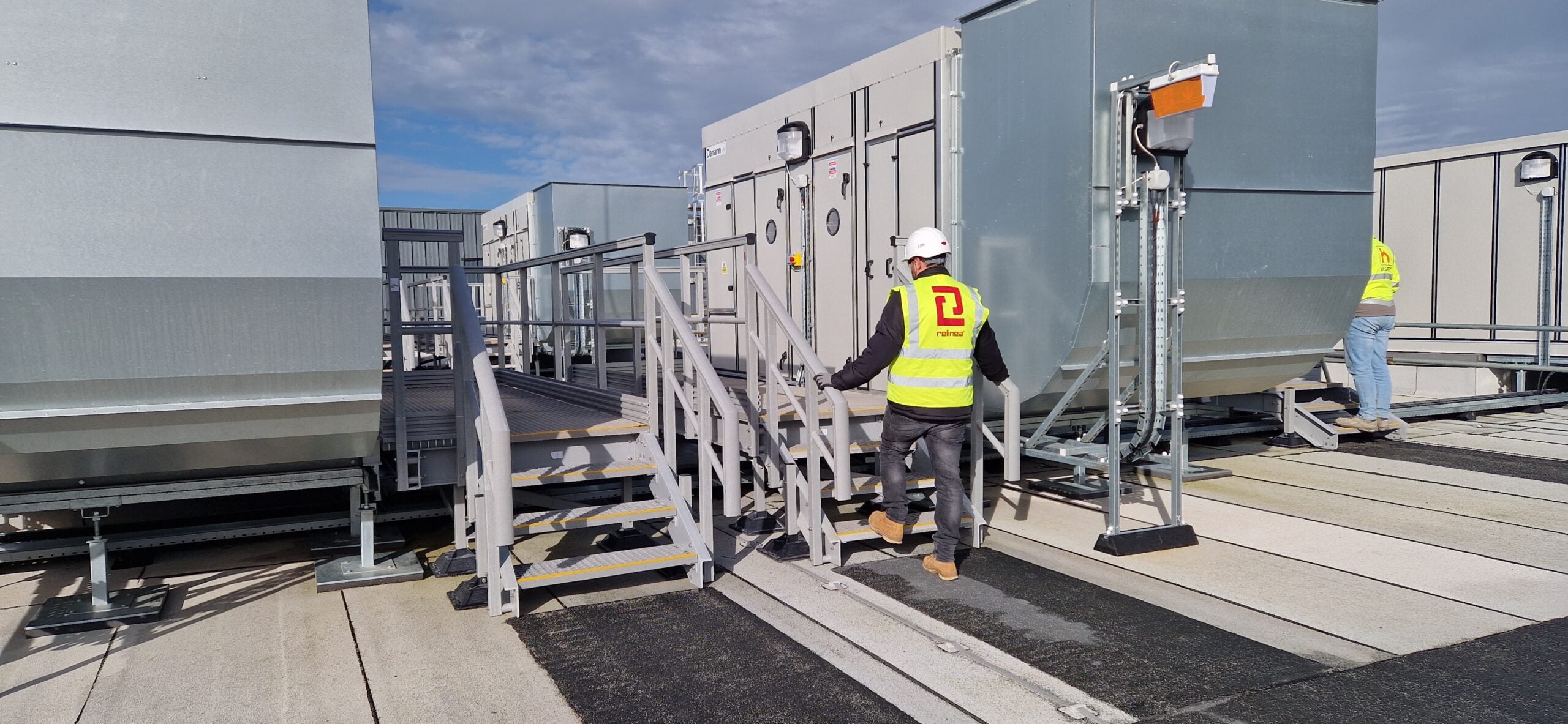 grp data centre rooftop acces