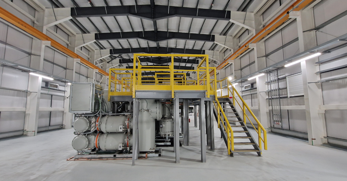 GRP access platforms data centres and substations