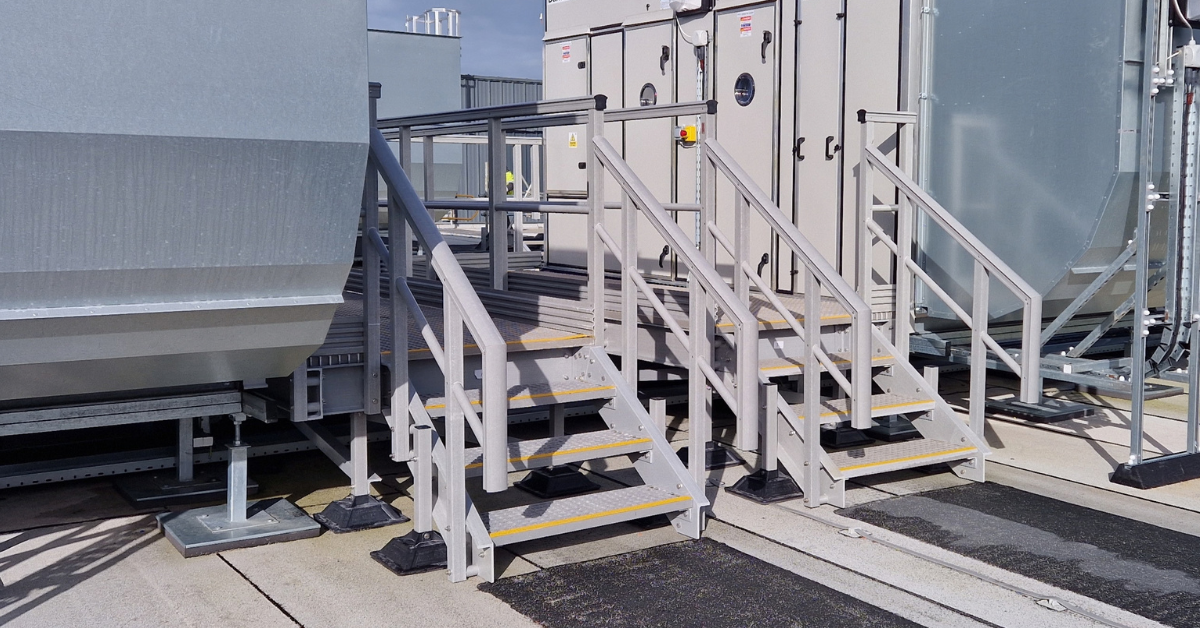 GRP access platforms