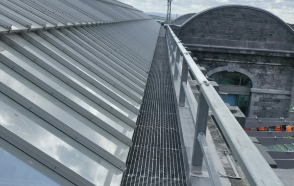 BAM Ceannt Railway Station GRP Rooftop Walkway